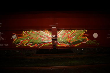 Graffiti Train - Photo by MIEA