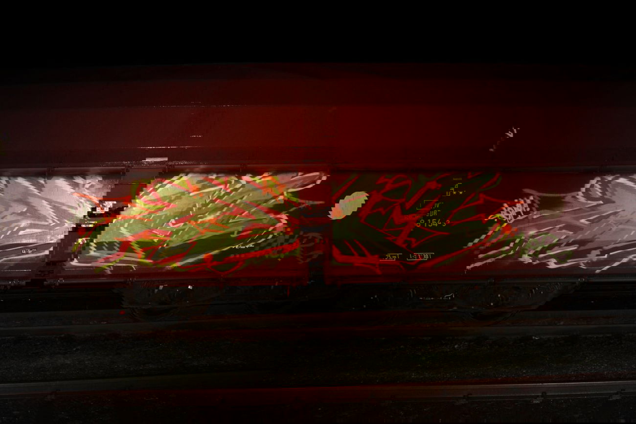 Graffiti Train - Photo by MIEA