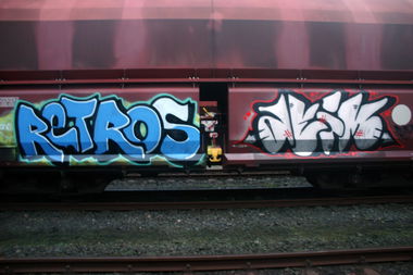 Graffiti Train - Photo by MIEA