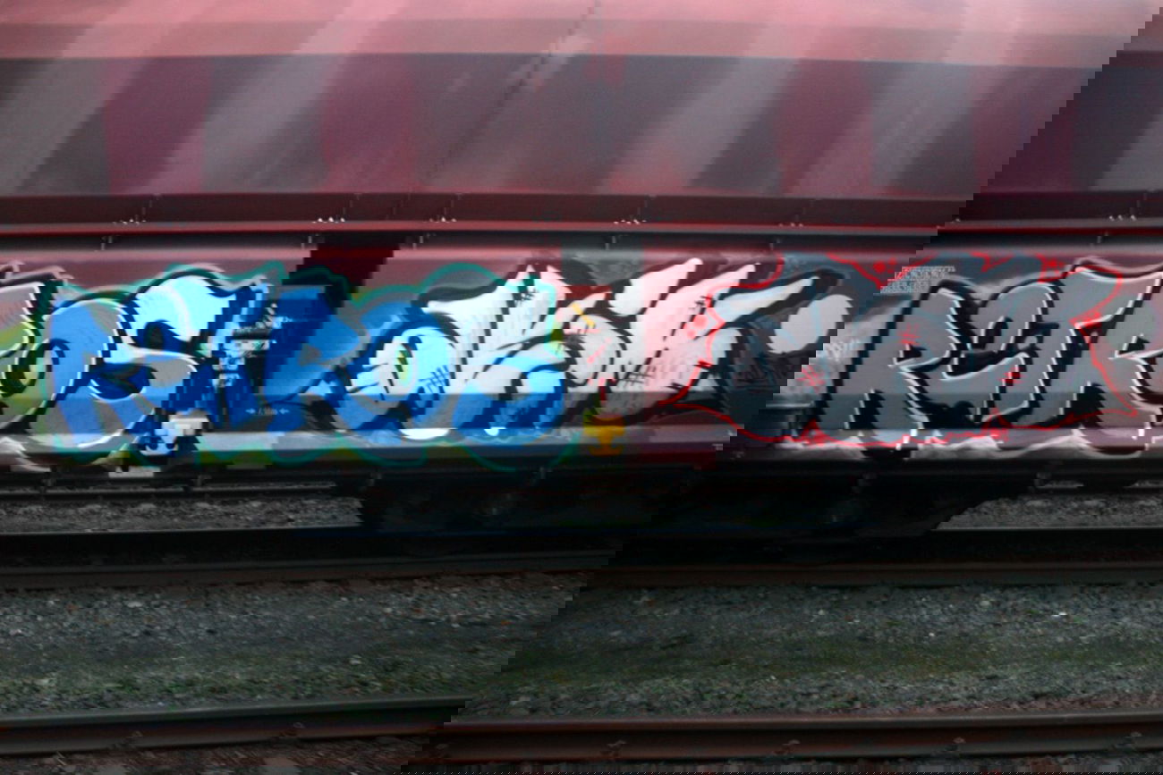 Graffiti Train - Photo by MIEA