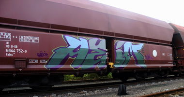 Graffiti Train - Photo by MIEA