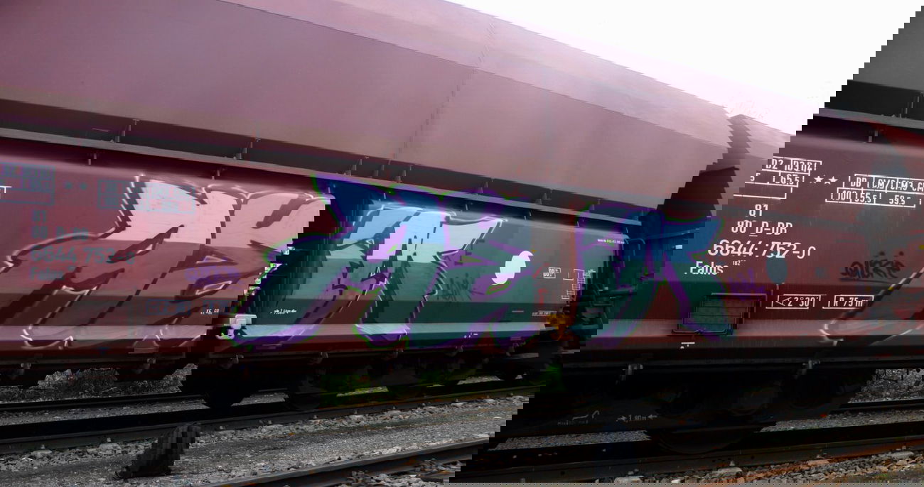 Graffiti Train - Photo by MIEA