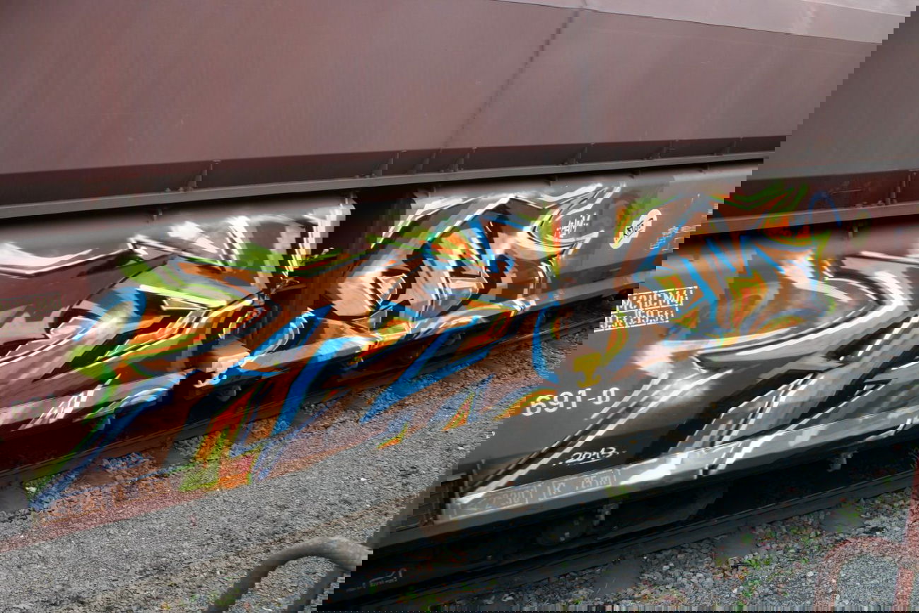 Graffiti Train - Photo by MIEA