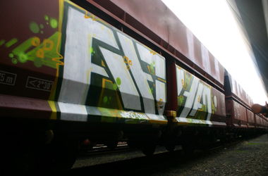 Graffiti Train - Photo by MIEA