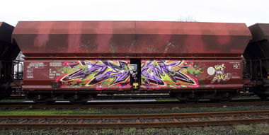 Graffiti Train - Photo by MIEA