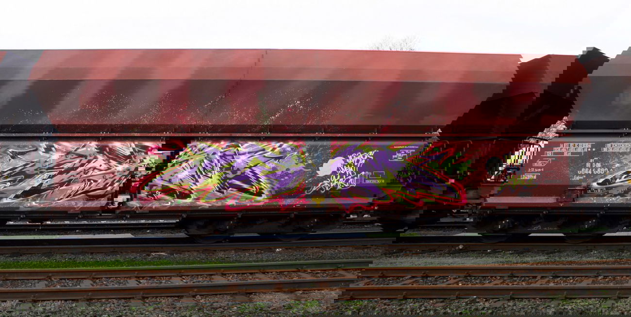 Graffiti Train - Photo by MIEA
