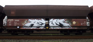 Graffiti Train - Photo by MIEA