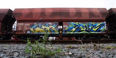Graffiti Train - Photo by MIEA