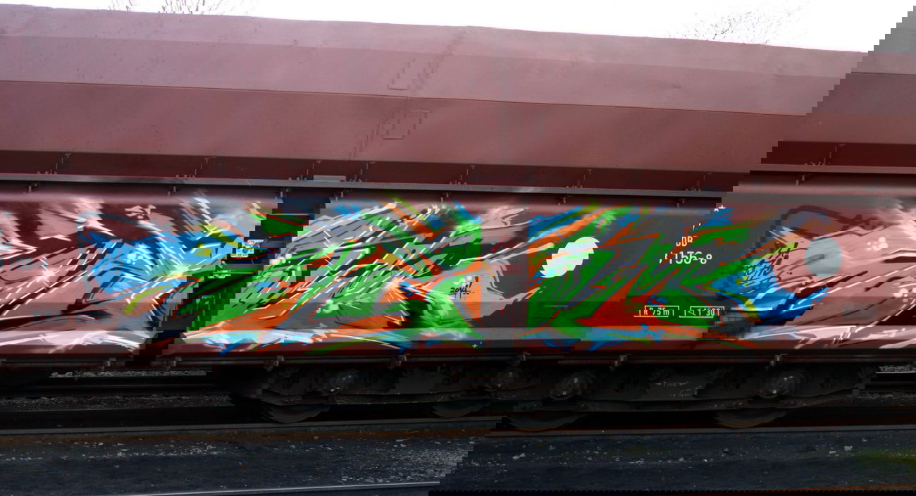 Graffiti Train - Photo by MIEA