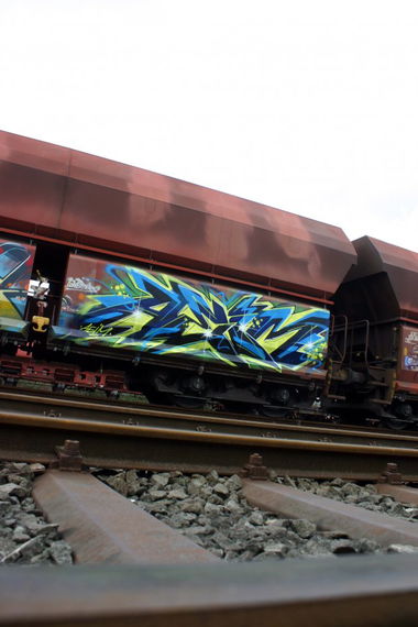 Graffiti Train - Photo by MIEA