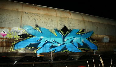 Graffiti Train - Photo by MIEA