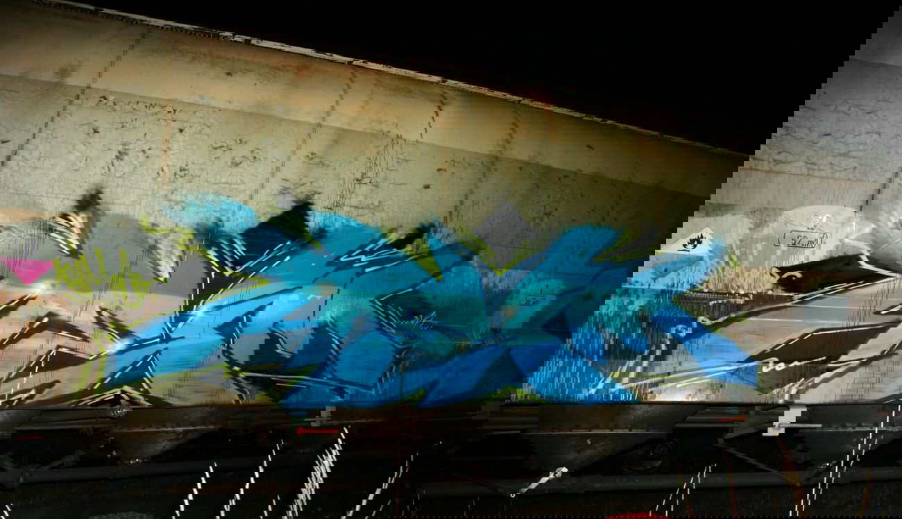 Graffiti Train - Photo by MIEA