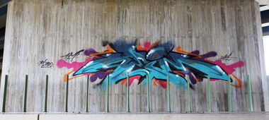 Graffiti Wall - Photo by MIEA