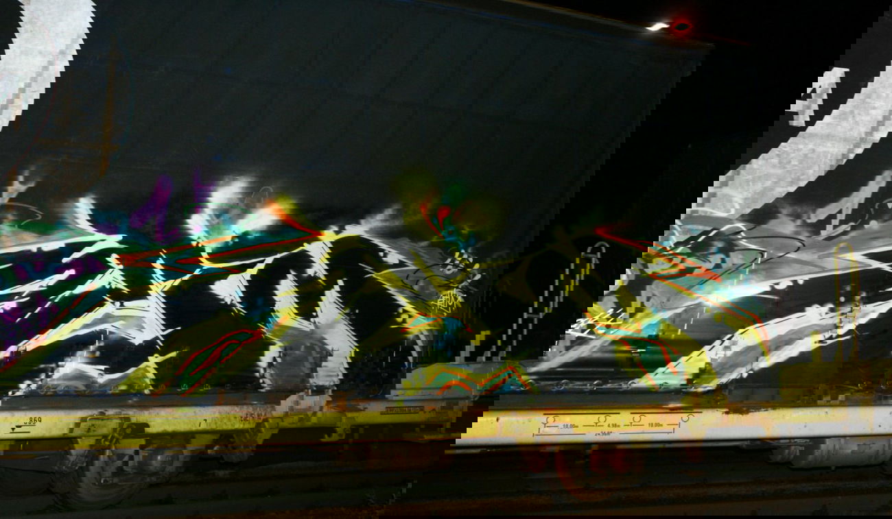 Graffiti Train - Photo by MIEA