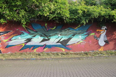 Graffiti Wall - Photo by MIEA