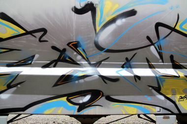 Graffiti Train - Photo by MIEA