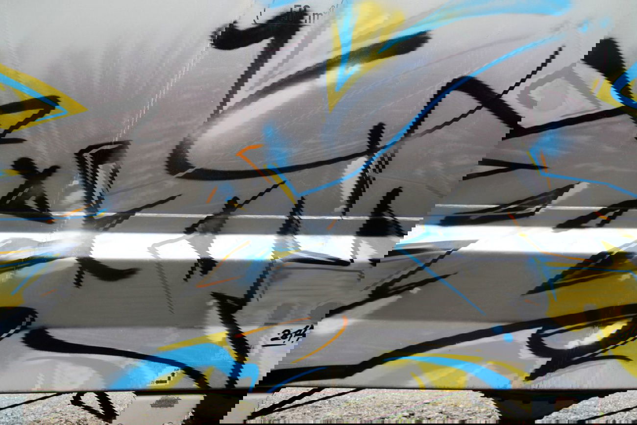 Graffiti Train - Photo by MIEA