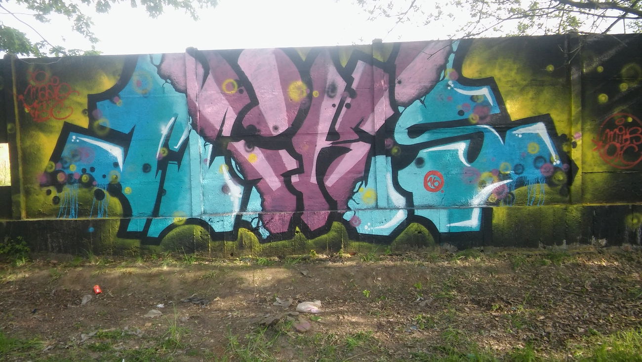 Graffiti Wall - Photo by MIKSONER