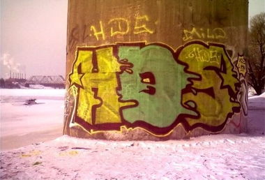 Graffiti Bombing - Photo by MILD