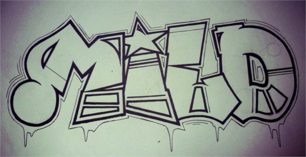 Graffiti Sketch - Photo by MILD