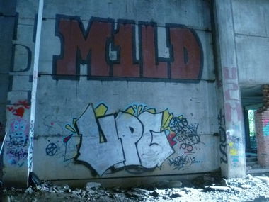 Graffiti Bombing - Photo by MILD