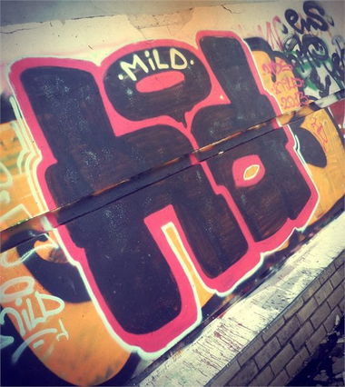 Graffiti Bombing - Photo by MILD