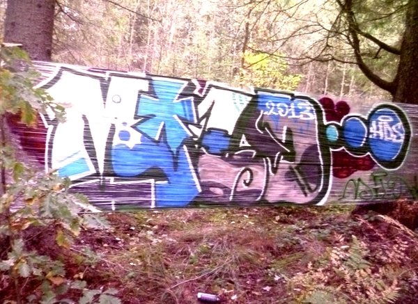 Graffiti Artwork - Photo by MILD