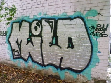 Graffiti Bombing - Photo by MILD