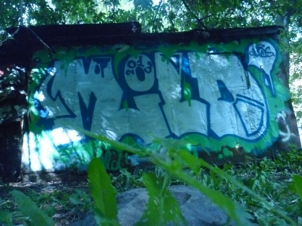 Graffiti Wall - Photo by MILD