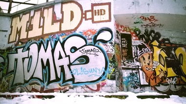 Graffiti Bombing - Photo by MILD