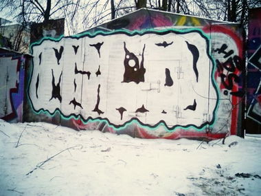 Graffiti Wall - Photo by MILD