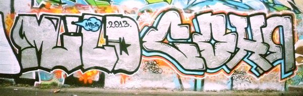 Graffiti Wall - Photo by MILD