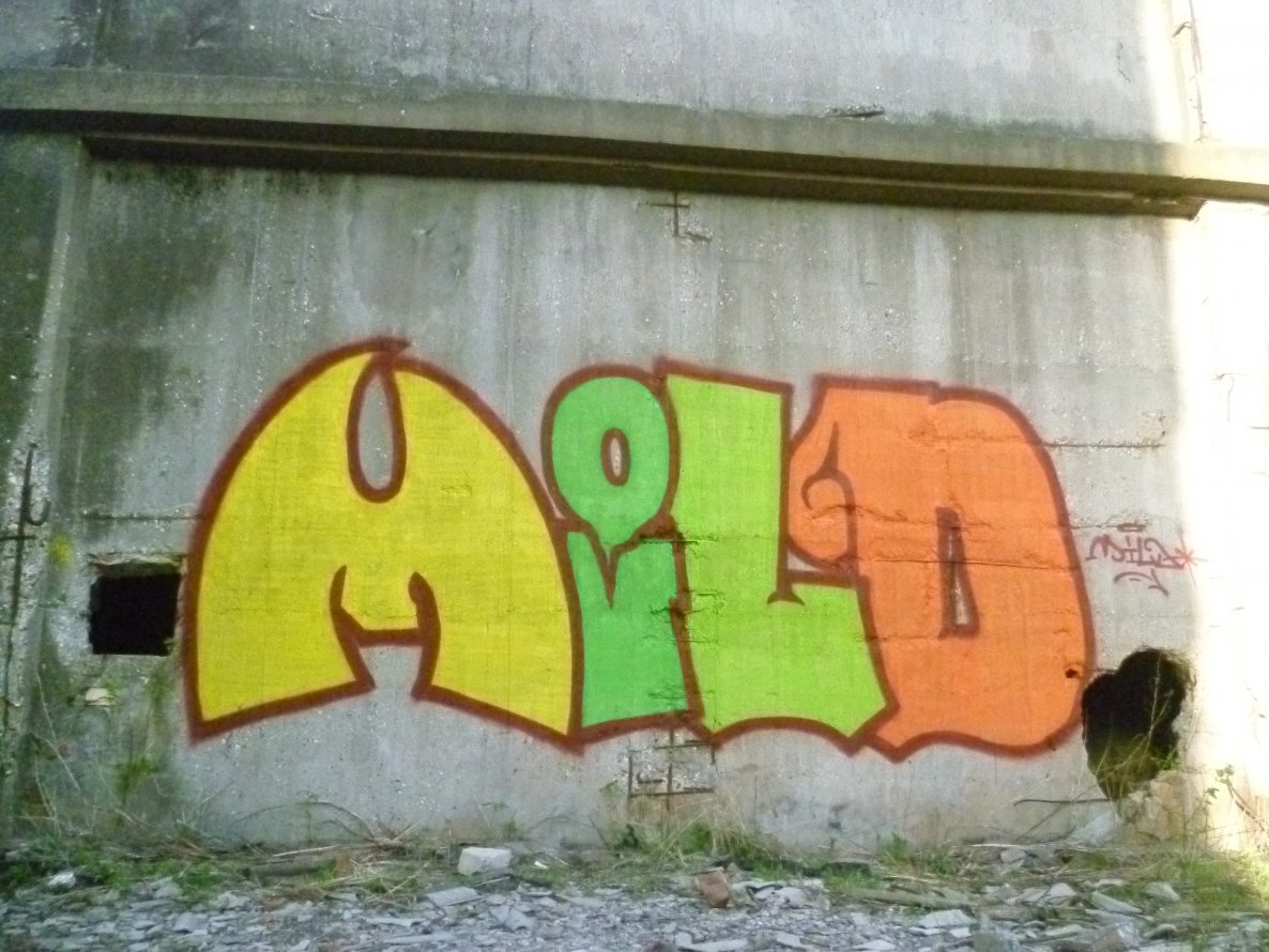 Graffiti Wall - Photo by MILD