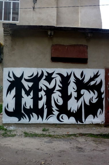 Graffiti Bombing in Yegoryevsk - Photo by MILK - Milk (2013)