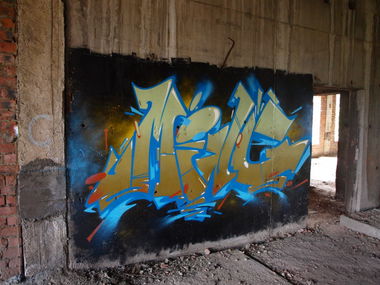 Graffiti Wall in Irkutsk - Photo by MING - ming, russia, siberia