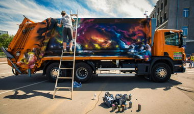 Graffiti Artwork in Irkutsk - Photo by MING - ming, irkutsk, russia (2013)