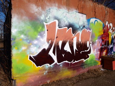 Graffiti Wall in Irkutsk - Photo by MING - ming, russia, irkutsk (2013)