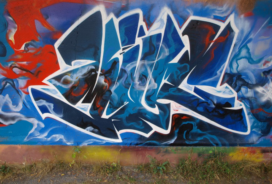 Graffiti Wall - Photo by MING