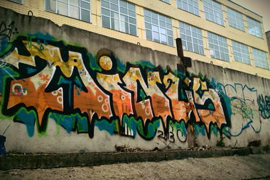 Graffiti Wall in Tula - Photo by MINUS - MINUS (2013)