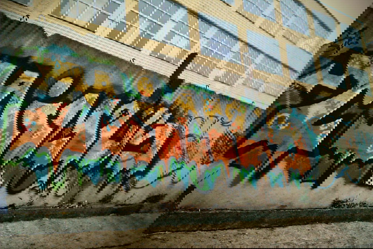 Graffiti Wall in Tula - Photo by MINUS - MINUS (2013)