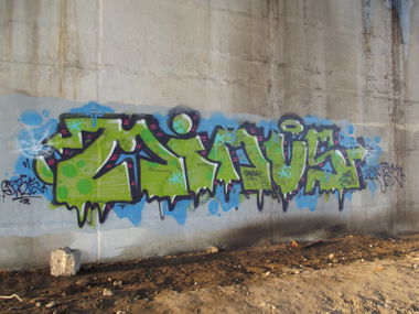 Graffiti Wall in Tula - Photo by MINUS - MINUS, OLBS