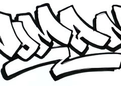 Graffiti Sketch - Photo by MISTERone - woman (2015)