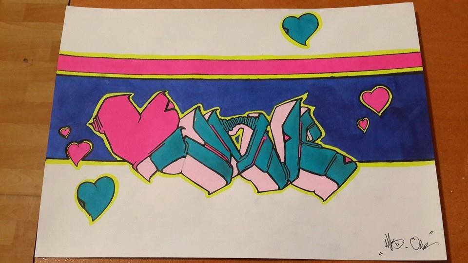 Graffiti Sketch - Photo by MLS - MLS