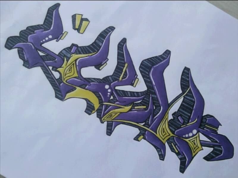 Graffiti Sketch in Ankara - Photo by MLS (2013)