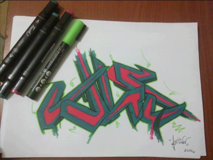 Graffiti Sketch in Ankara - Photo by MLS - MLS (2014)