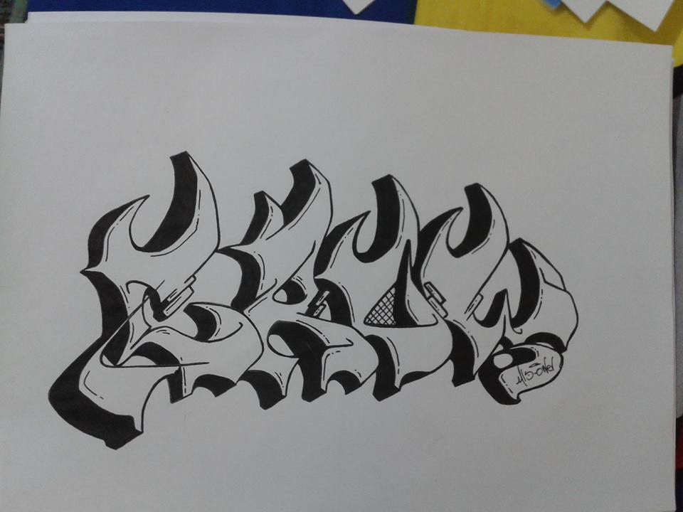 Graffiti Sketch in Ankara - Photo by MLS - MLS (2014)