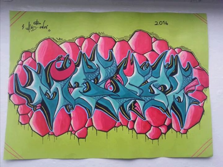 Graffiti Sketch - Photo by MLS - mls (2014)