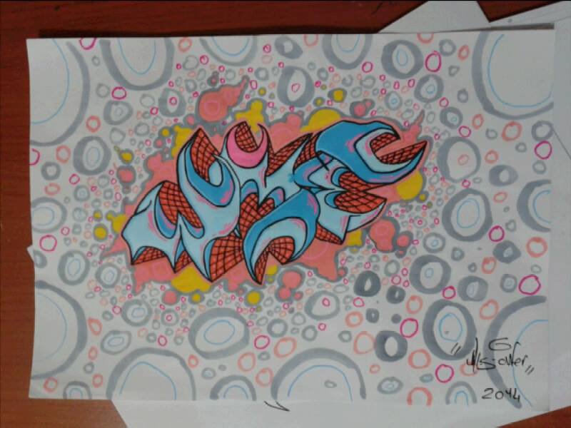 Graffiti Sketch - Photo by MLS - WME, ! (2014)
