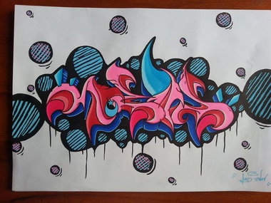 Graffiti Sketch - Photo by MLS - ME?S (2014)
