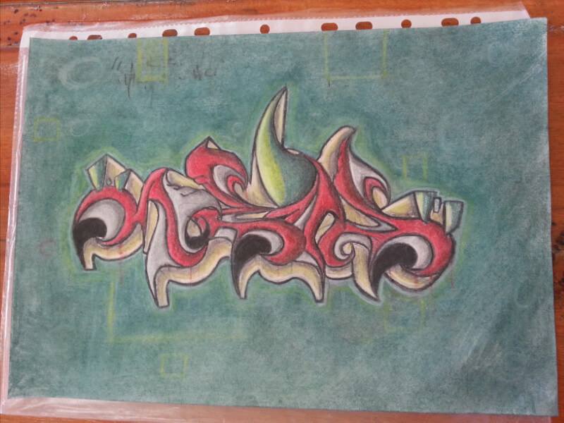 Graffiti Sketch - Photo by MLS - ME?S (2014)